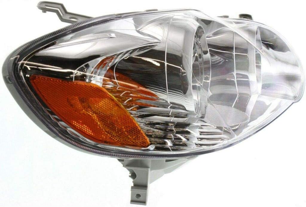 Headlight Assembly Pair for Toyota Corolla 2005-2008 J5852