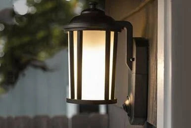 Black Smart Security Light with HD Security Camera G15785
