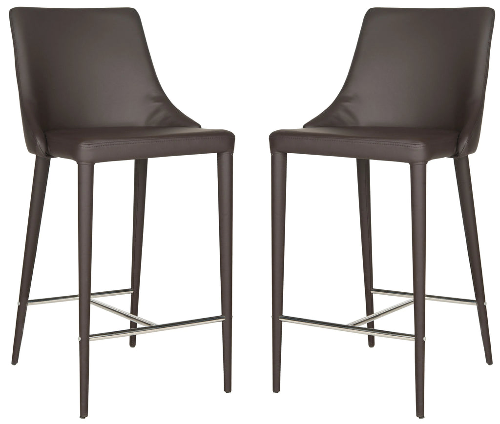 Contemporary Glam Counter Stool with Footrest O1922