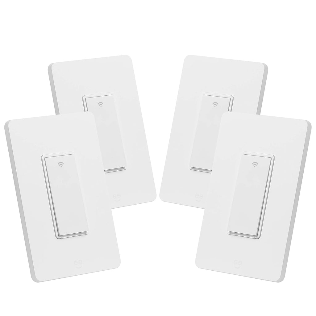 Smart Wi-Fi Light Switch - 4 Pack F845160
