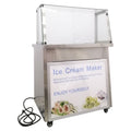 Commercial Flat Pan Fried Ice Cream Roll Machine with 6 Tanks K72979