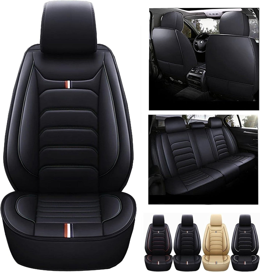 Beige PU Leather 5-seat Car Seat Covers for Celica Z1440