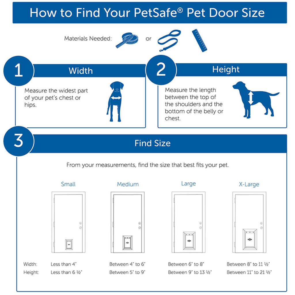 Medium Aluminum Pet Door B265166