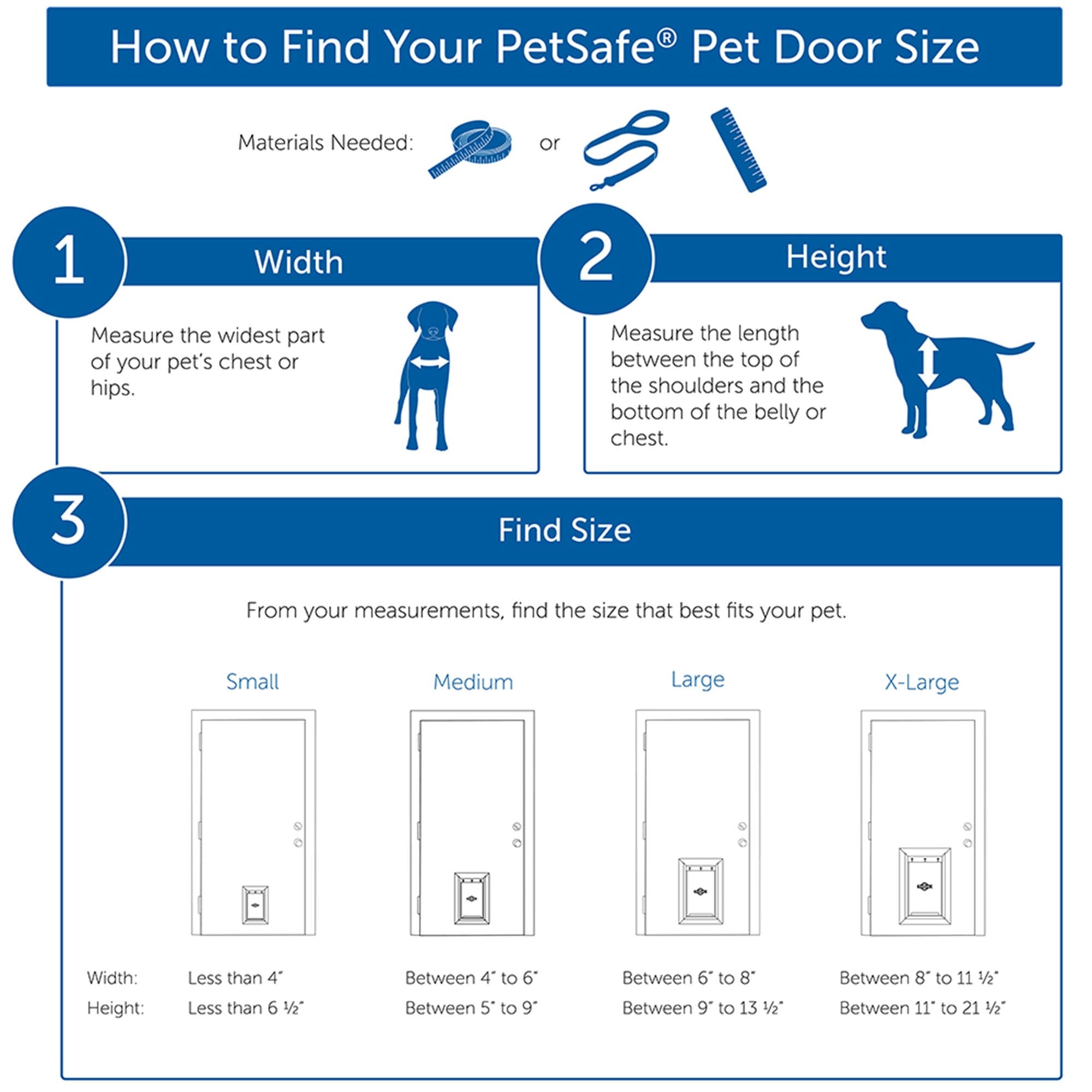 Medium Aluminum Pet Door B265166