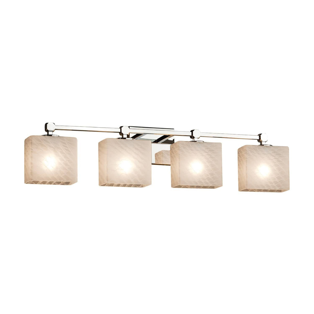 4 Light Bath Bar Dedicated LED Polished Chrome D295752