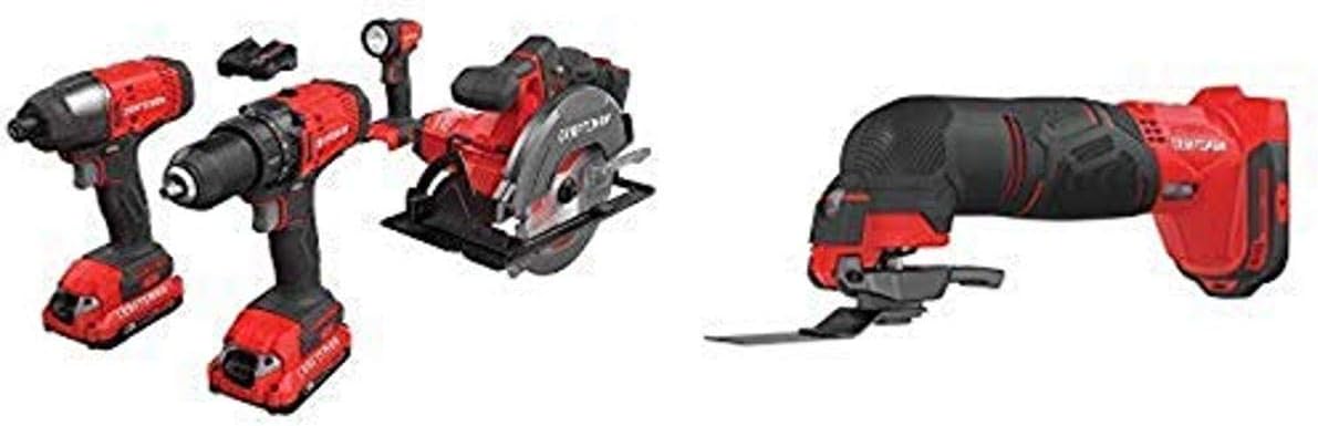 Cordless Drill Combo Kit, 4 Tool X39678