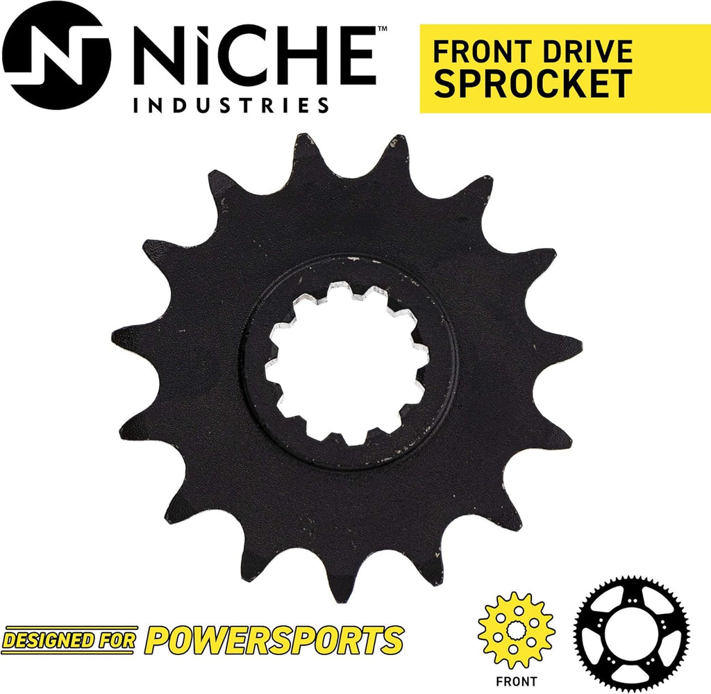 Front 15 Rear 42 Tooth 525HZ Standard 120 Links Drive Sprocket Chain Combo V7267