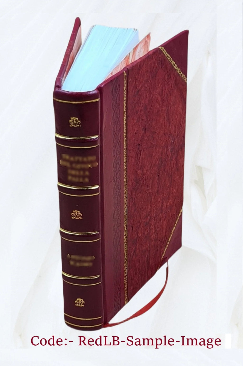 1880 Leather Bound Book D500995
