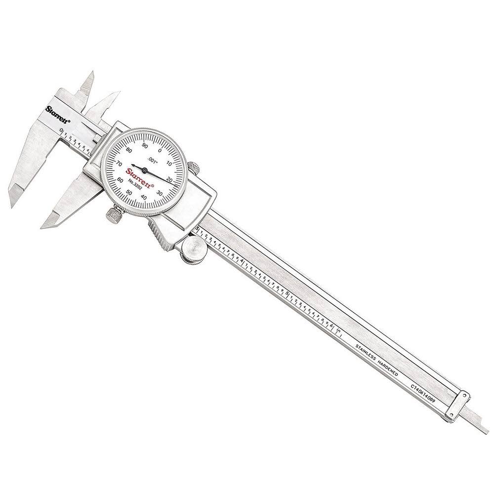 6x22 Stainless Steel Dial Caliper C5571