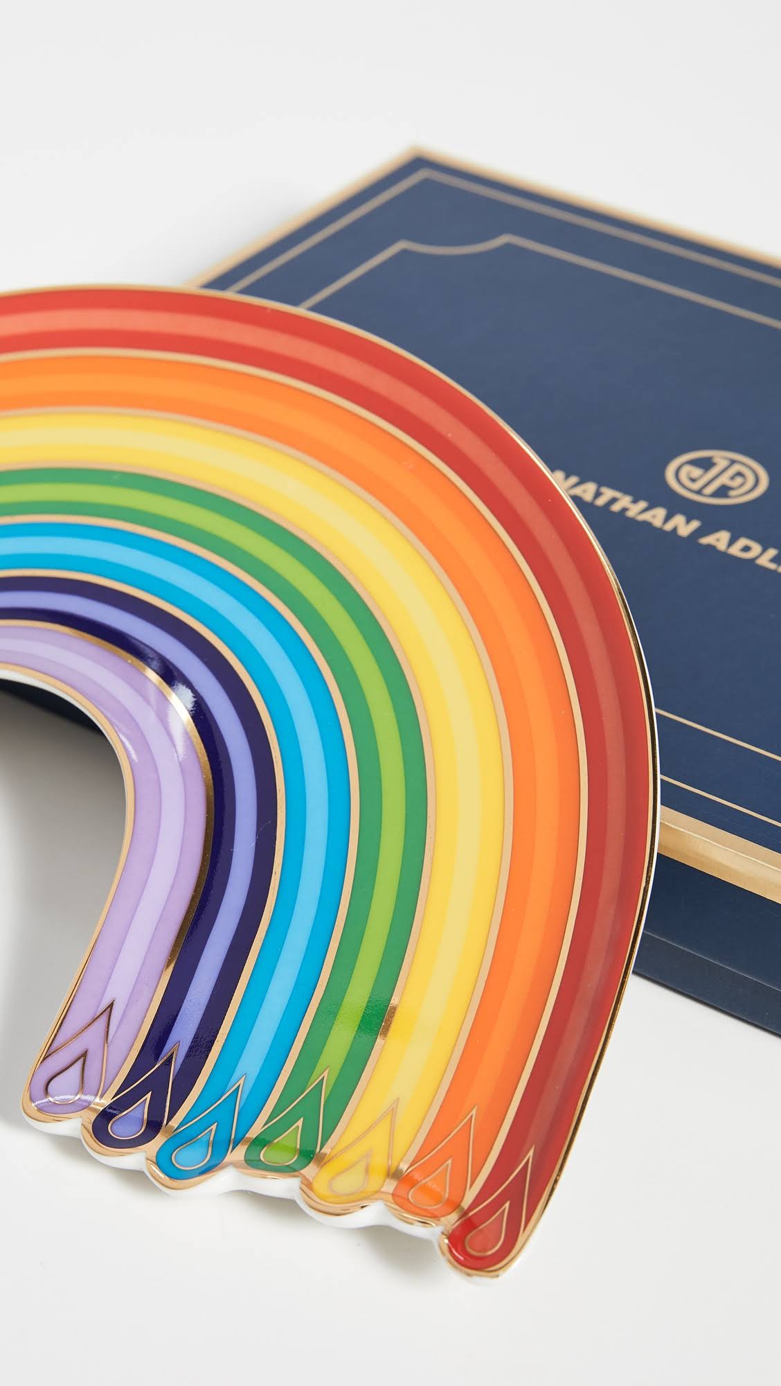 Dripping Rainbow Trinket Tray X3029